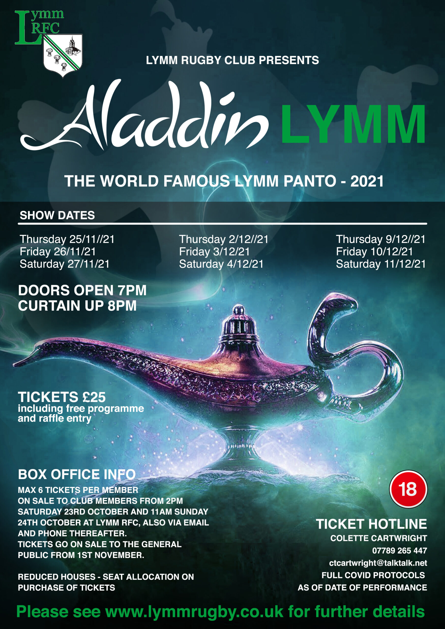 World famous Lymm Panto is back!! Oh yes it is! | Lymm RFC